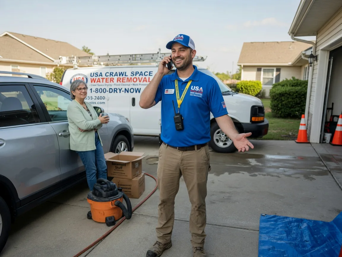 Crawl Space Water Removal Nellis, WV FAQs